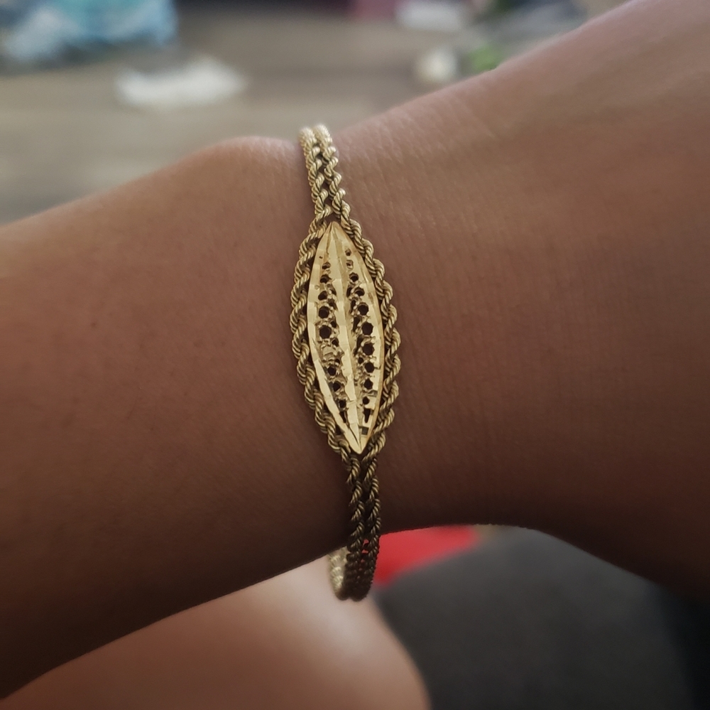 14k gold bracelet